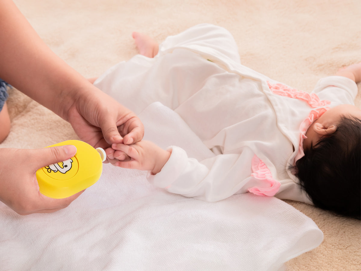 LUFFCABO baby nail trimmer electric, safe and gentle for newborns, allowing you to enjoy the baby grooming time