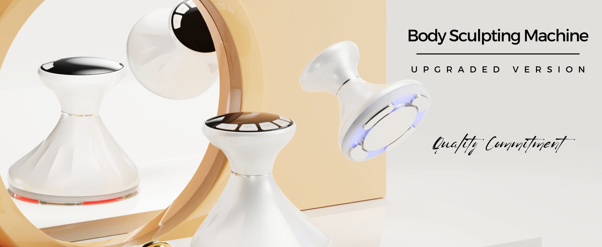 Body sculpting machine with upgraded version