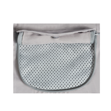 The breathable fabric of the LUFFCABO ergonomic baby carrier