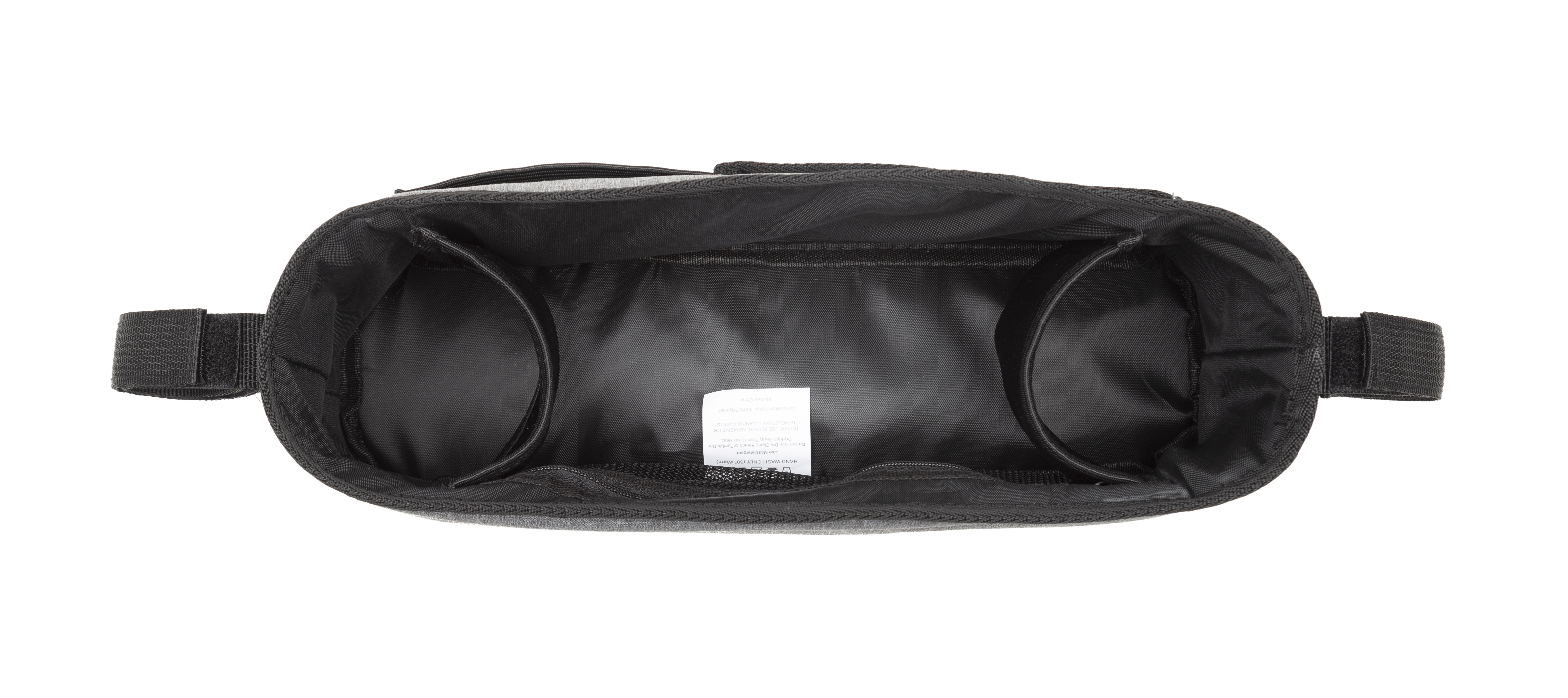 LUFFCABO stroller organizer with deep compartments, perfect for bottles and baby travel essentials